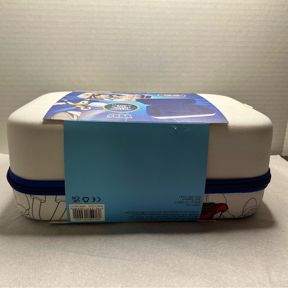 Sonic the Hedgehog Gaming Travel Case - Blue, Black, and White - Picture 3 of 11